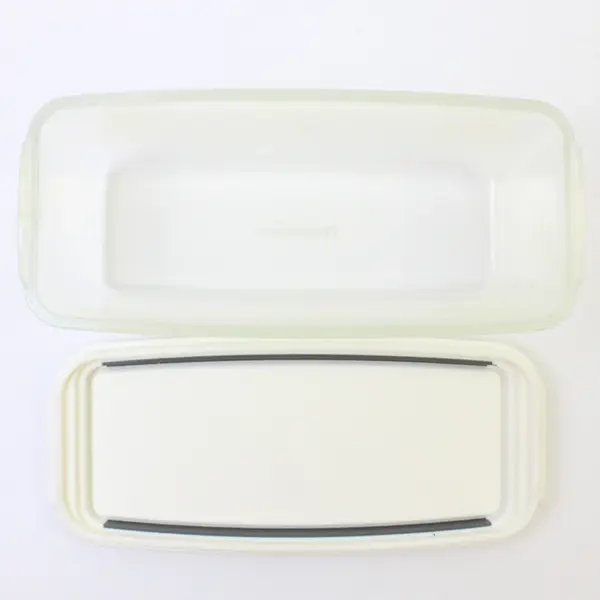Progressive International ProKeeper Butter Container White Base Clear Lid