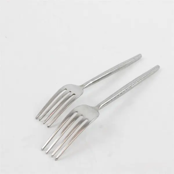 6 Cambridge Dinner Forks Stainless, India Pattern Unknown