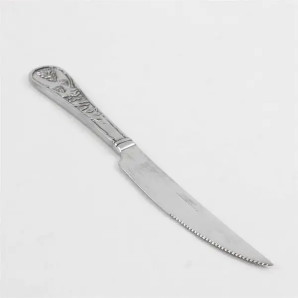 Lot of 6 Deer II (Satin) Steak Knives by Cambridge Stainless China