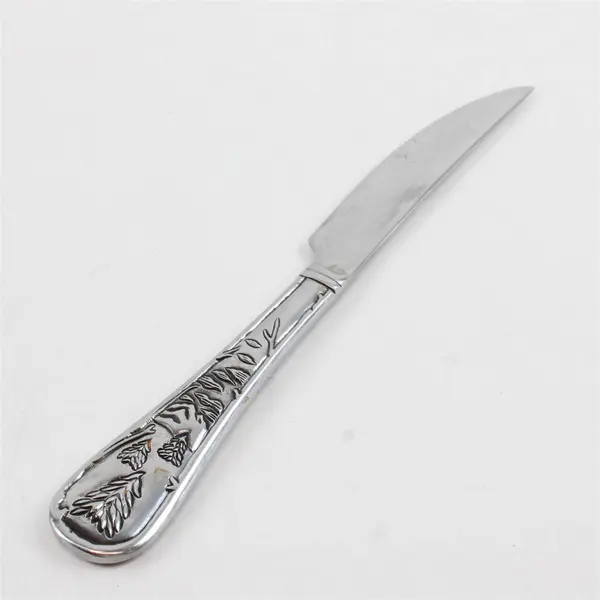 Lot of 6 Deer II (Satin) Steak Knives by Cambridge Stainless China