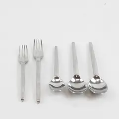Lot of 5 Cambridge 18/10 Stainless China Flatware Pieces