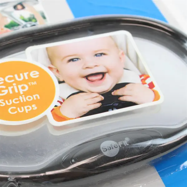 SafeFit 2-in-1 Baby Car Mirror Suction Cup Window Adjustable - New