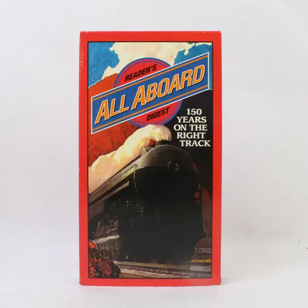 Reader's Digest All Aboard 150 Years on the Right Track VHS Tape - Good