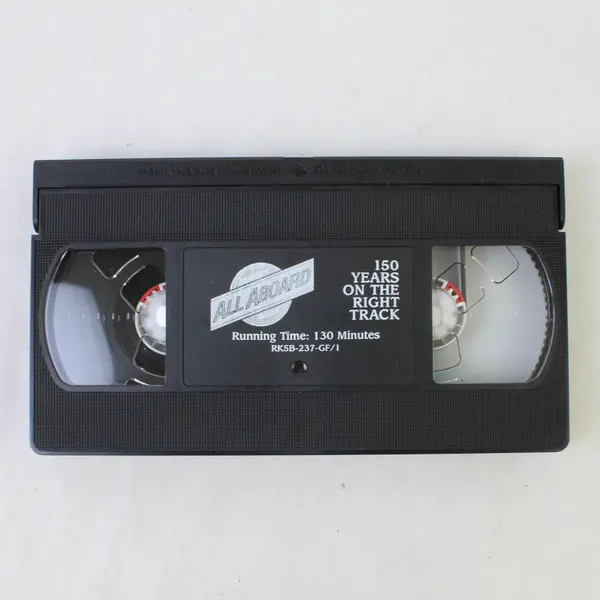 Reader's Digest All Aboard 150 Years on the Right Track VHS Tape - Good