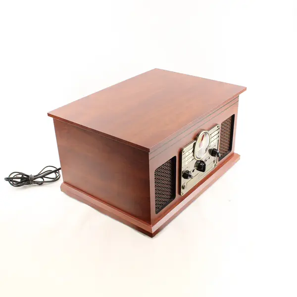 Victrola Nostalgic 6-in-1 Bluetooth Record Player & Multimedia Center - Mahogany