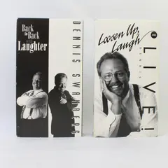 Lot of 2 Dennis Swanberg VHS Tapes Back to Back Laughter Loosen Up