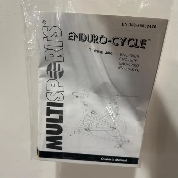 MultiSports Enduro-Cycle 360 Exercise Bicycle w/ Manual - Local Pickup Only