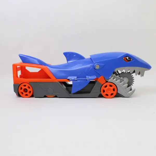 Hot Wheels Shark Chomp Transporter Toy Vehicle - Used