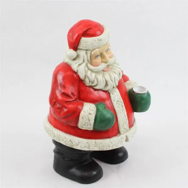 Midwest of Cannon Falls Porcelain Santa Light Holder Collectible New