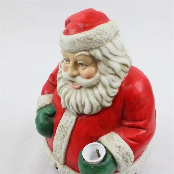 Midwest of Cannon Falls Porcelain Santa Light Holder Collectible New