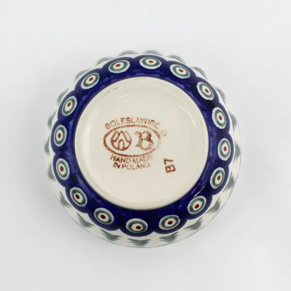 Boleslawiec Bow 91 Serving Bowl 5.25" Poland