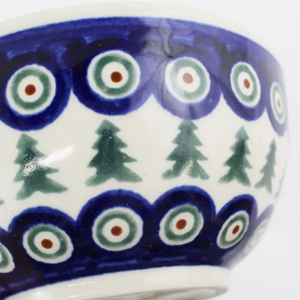 Boleslawiec Bow 91 Serving Bowl 5.25" Poland