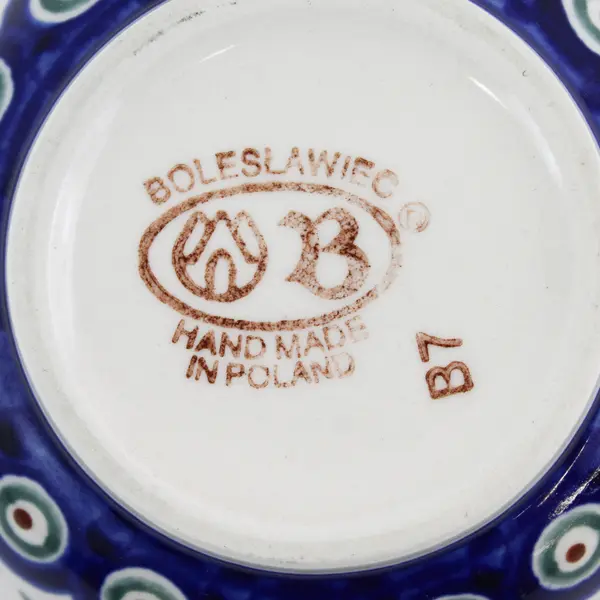 Boleslawiec Bow 91 Serving Bowl 5.25" Poland