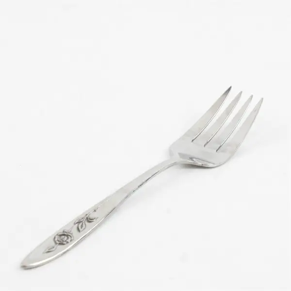 Lot of 3 Stainless Serving Forks by Oneida Community in the Pattern My Rose
