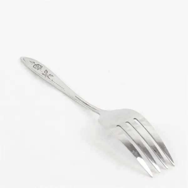 Lot of 3 Stainless Serving Forks by Oneida Community in the Pattern My Rose