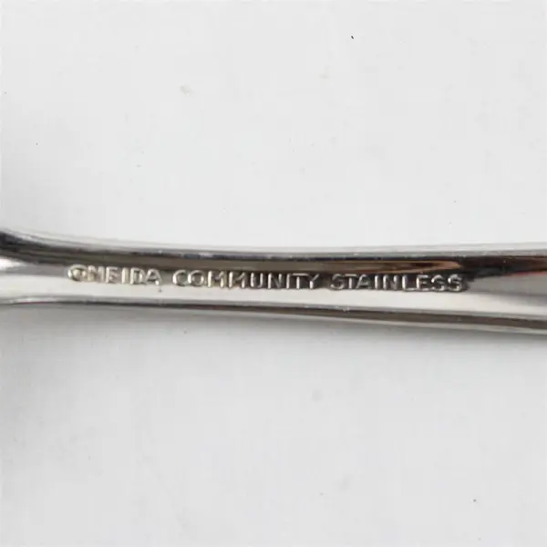 Lot of 3 Stainless Serving Forks by Oneida Community in the Pattern My Rose