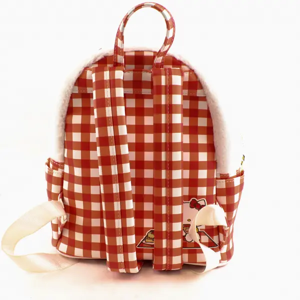 Loungefly Sanrio Hello Kitty Red Gingham Picnic Design Backpack