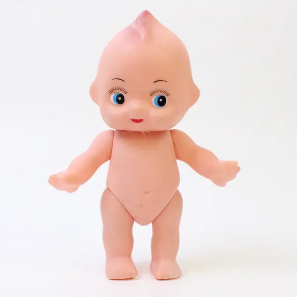 Vintage 1970s Kewpie Doll 6.25in Collectible Good Pre-Owned