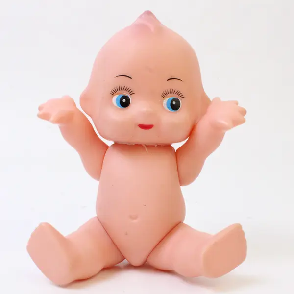 Vintage 1970s Kewpie Doll 6.25in Collectible Good Pre-Owned