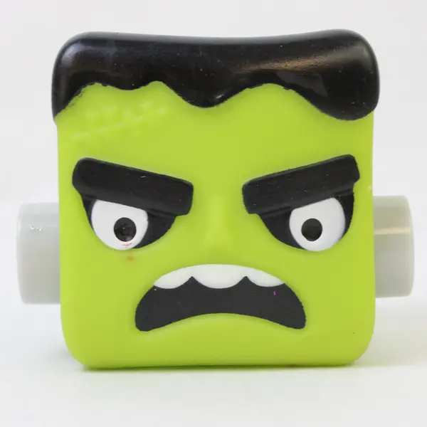 Frankenstein Squishy Stress Ball Halloween Squeeze Head Bopper Green