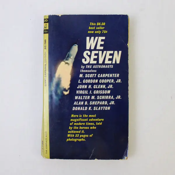 We Seven by the Astronauts Themselves 1963 Paperback - Vintage, Good