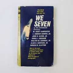 We Seven by the Astronauts Themselves 1963 Paperback - Vintage, Good