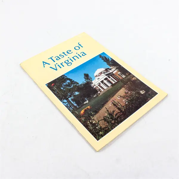 A Taste of Virginia 1980 Cookbook Paperback James River Garden Club