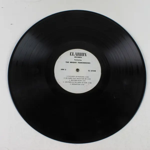 The Bright Tomorrows: A Wonderful World C-2104 Vinyl Record - Good Condition