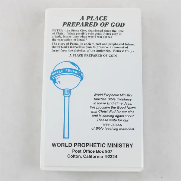 A Place Prepared Of God by Howard C. Estep VHS Tape World Prophetic Ministry