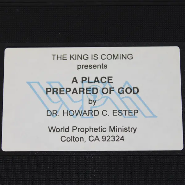 A Place Prepared Of God by Howard C. Estep VHS Tape World Prophetic Ministry