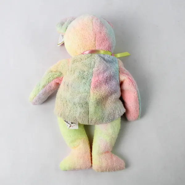 TY Beanie Baby Groovy 1999 Tie-Dyed Bear Plush Toy Doll with Tag