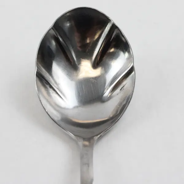 Lot of 2 Cambridge Sugar Spoons, American Pride Stainless Steel 5.75"