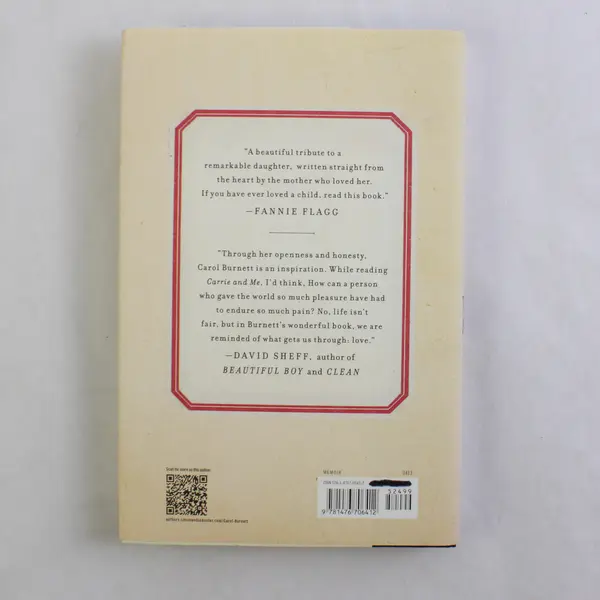 Carrie and Me : A Mother-Daughter Love Story, Carol Burnett 2013, Hardcover