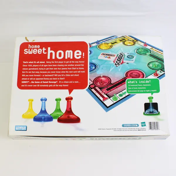 2003 Parker Brothers Sorry! Family Complete Board Game