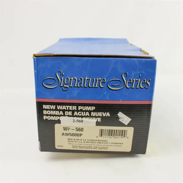 New Open Box Signature Series WP-560 (AW5000p) Water Pump w/Gasket GM