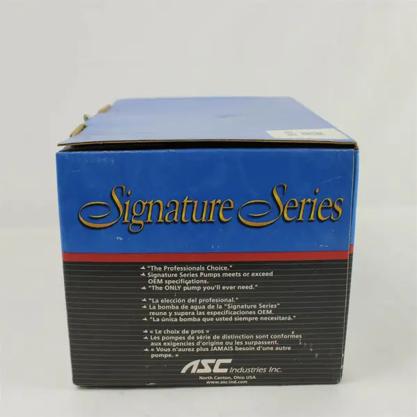 New Open Box Signature Series WP-880 (AW9259) Water Pump w/Gasket Ford Probe
