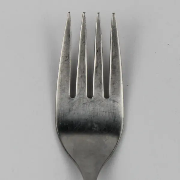 Lot of 2 Oneida Silver Rose Queen Pattern Stainless Salad Forks 6.25" Good