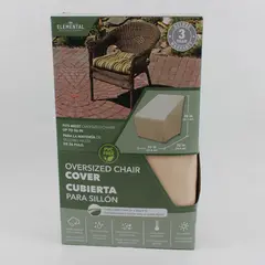 Elemental Oversized Chair Cover - Outdoor Patio Furniture Protective