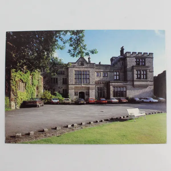 Vintage Armathwaite Hall Hotel Cumbria England Chrome Postcard