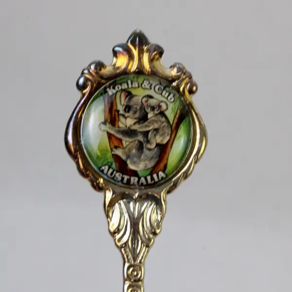 Vintage Koala Souvenir Spoon Australia Collectible