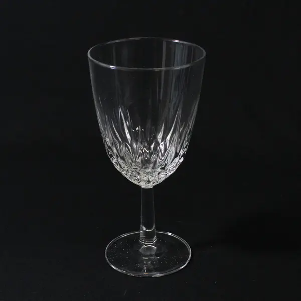 Cristal D' Arques Diamont Crystal Water Goblet 6.75"