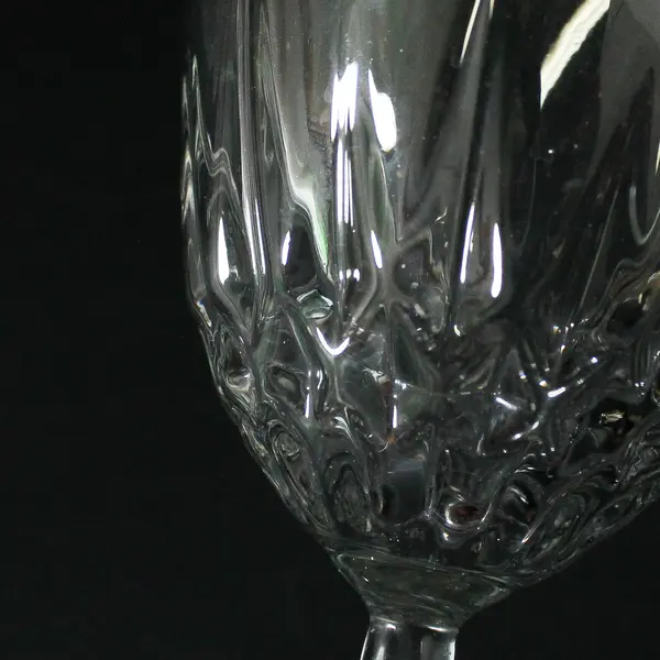 Cristal D' Arques Diamont Crystal Water Goblet 6.75"