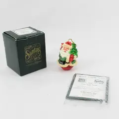 Roman Inc 1910 Santa Christmas Holiday Ornament Figurine w/ Box