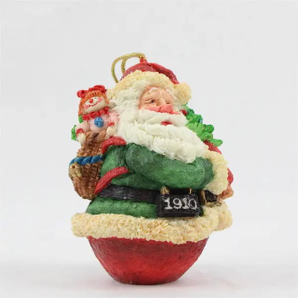 Roman Inc 1910 Santa Christmas Holiday Ornament Figurine w/ Box