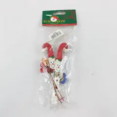 Kurt S. Adler Santa's World Snowman Skis Ornament J6720 5.5in New