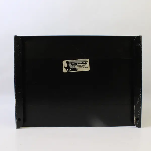 Buddy Products Metal File Organizer 4-Slot Black Fits Letter & Legal