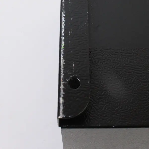 Buddy Products Metal File Organizer 4-Slot Black Fits Letter & Legal
