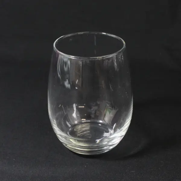 Set of 4 Libbey Stemless Wine Glasses 5"