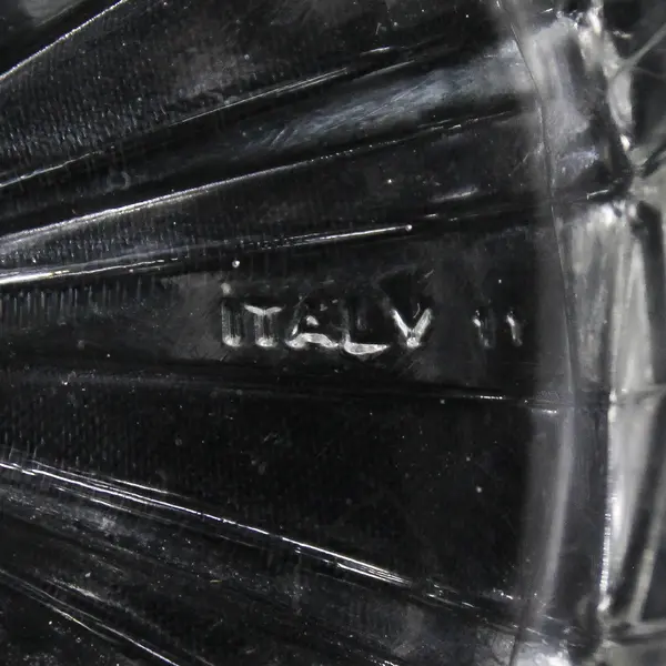 Circle Crystal Beekman Place Ice Bucket