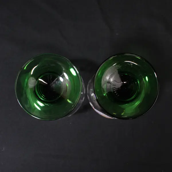 Lot of 2 Cristal D'Arques Roemer Wine Glasses 4.25"